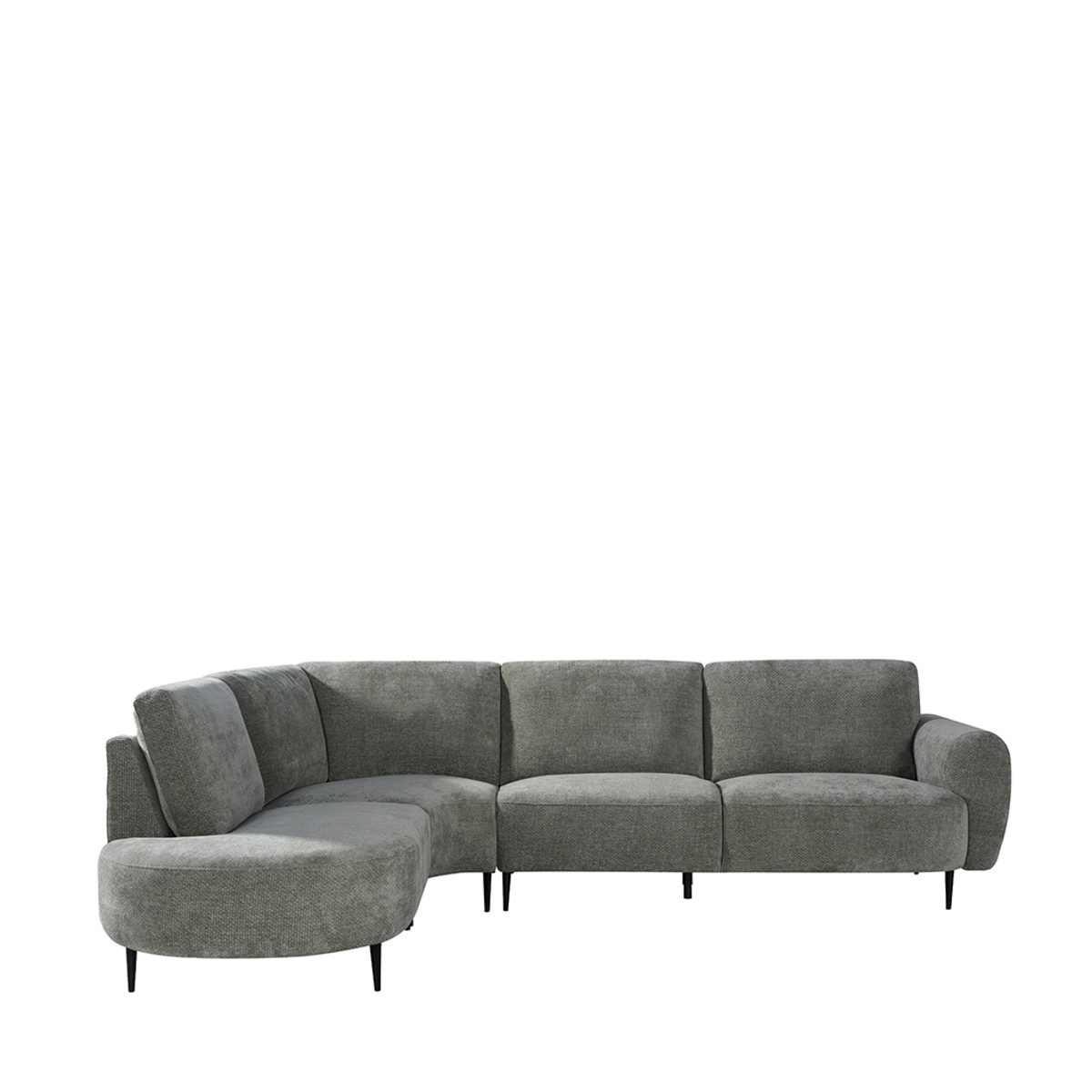 Hoekbank Milano - Stone - Stof - Links - LABEL51
