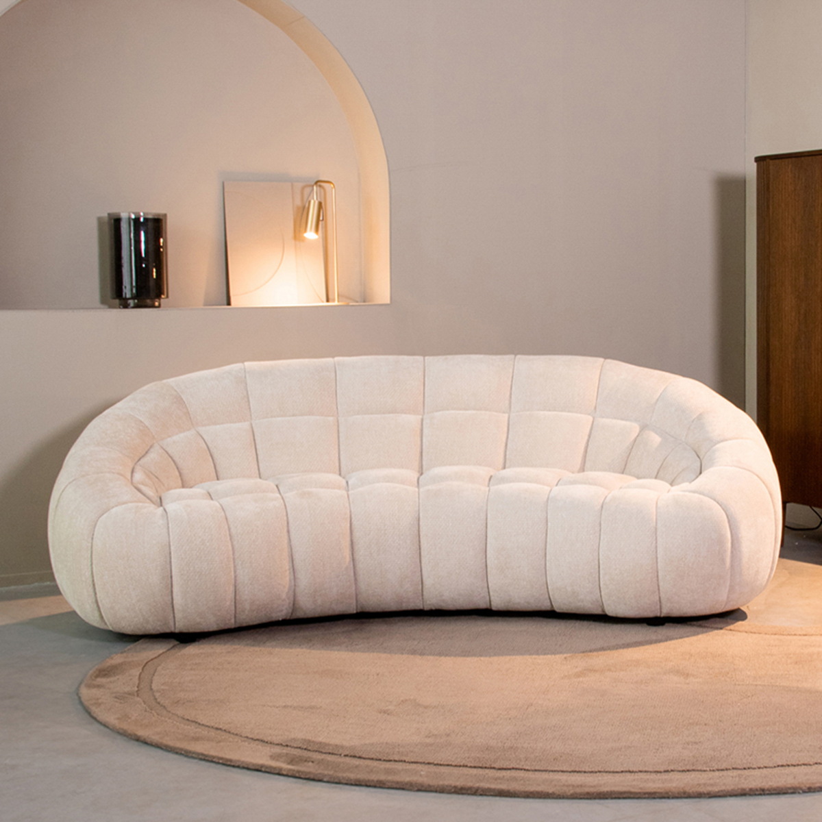 Bank Cloud - Organisch - Naturel Beige - Elite - Design - LABEL51