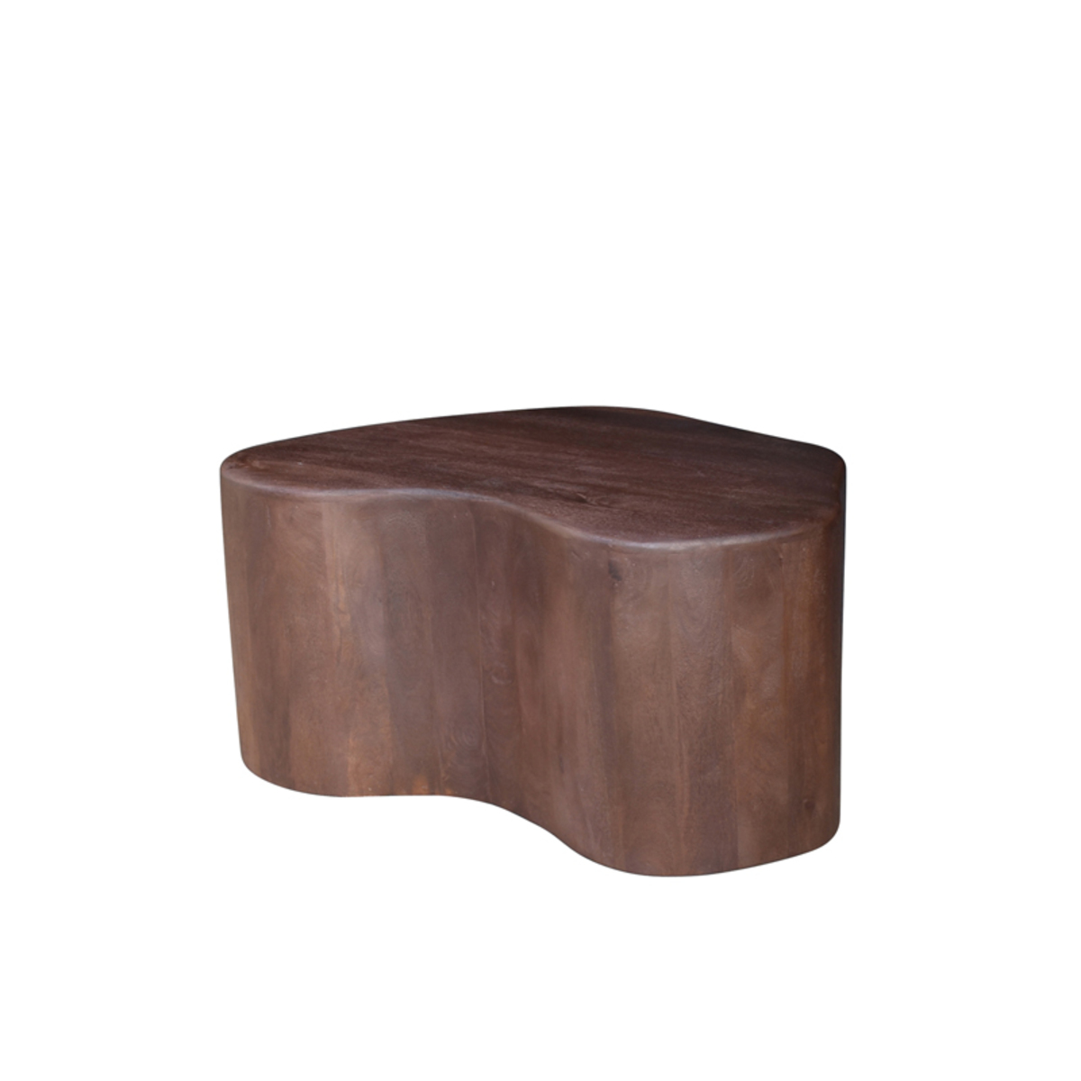 Salontafel Savi - Organisch - Espresso - Bruin - Mangohout - Minimalistisch - LABEL51