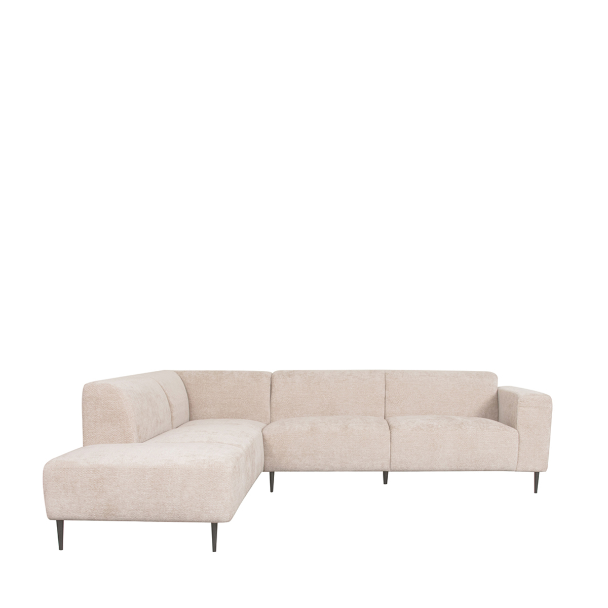 Hoekbank Eden - Naturel - Stof - Links - LABEL51