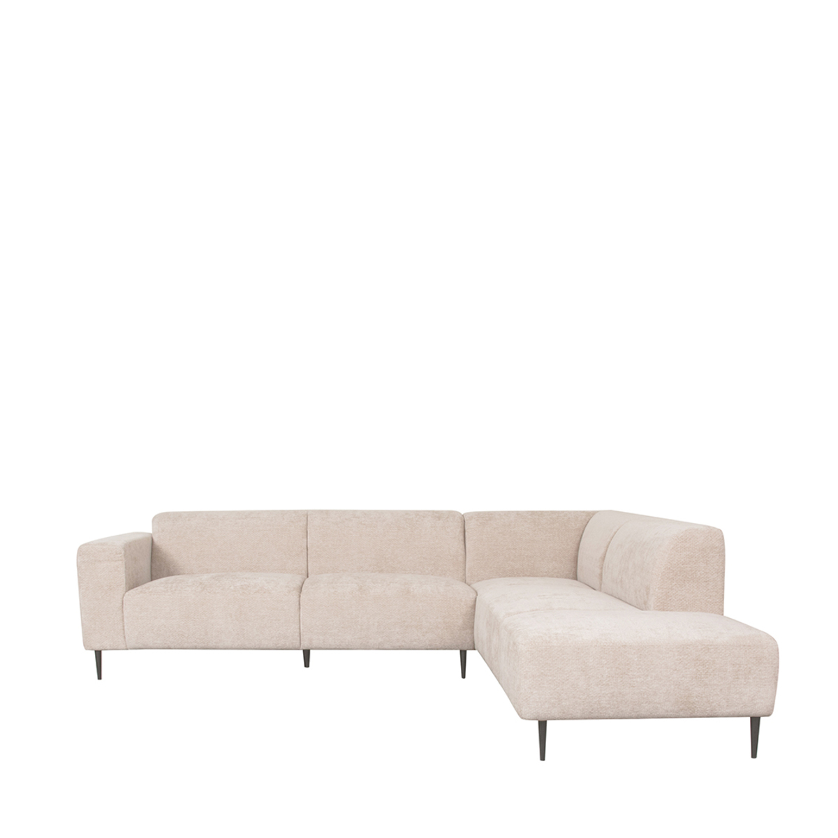 Hoekbank Eden - Naturel - Stof - Rechts - LABEL51