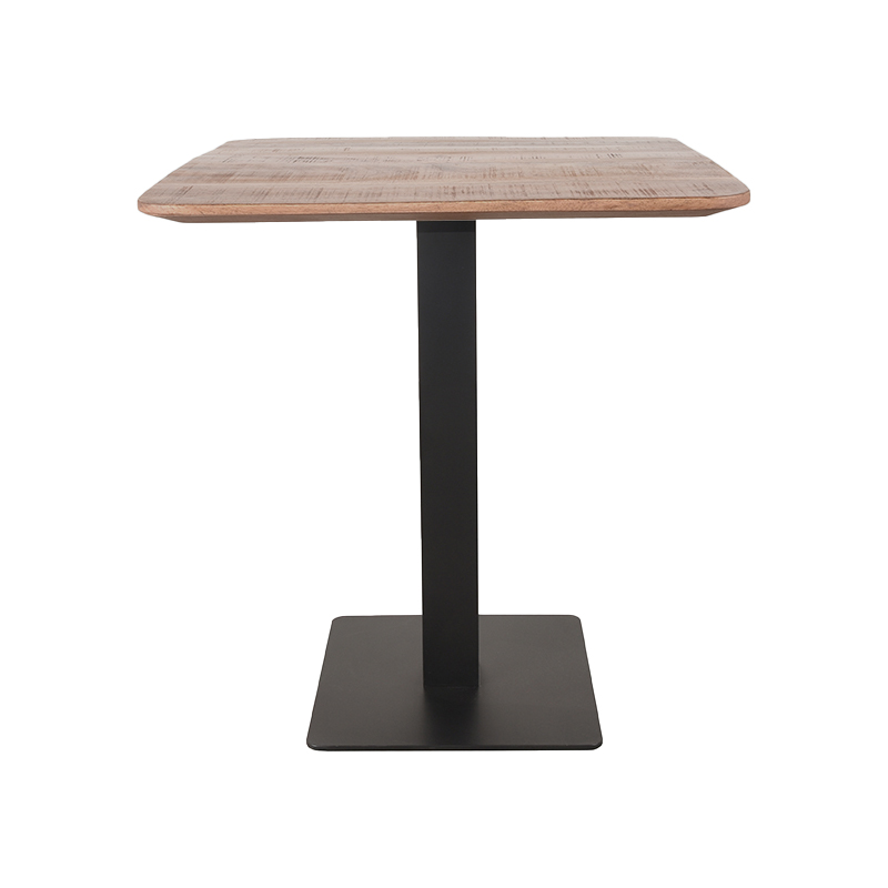 Eetkamertafel Restauranttafel - Naturel - Mangohout - Industrieel - LABEL51