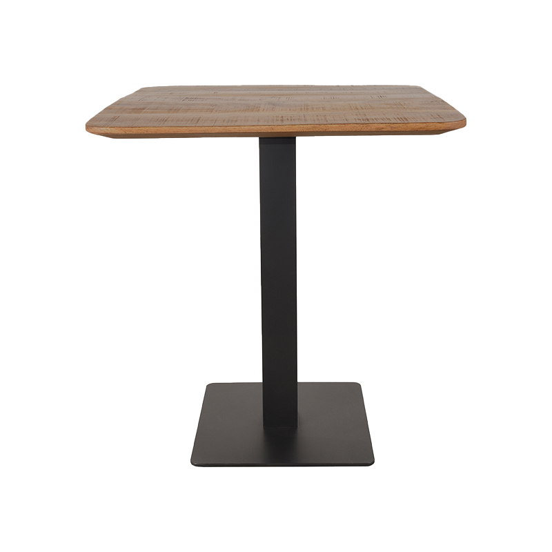Eetkamertafel Restauranttafel - Nature - Bruin - Mangohout - Industrieel - LABEL51