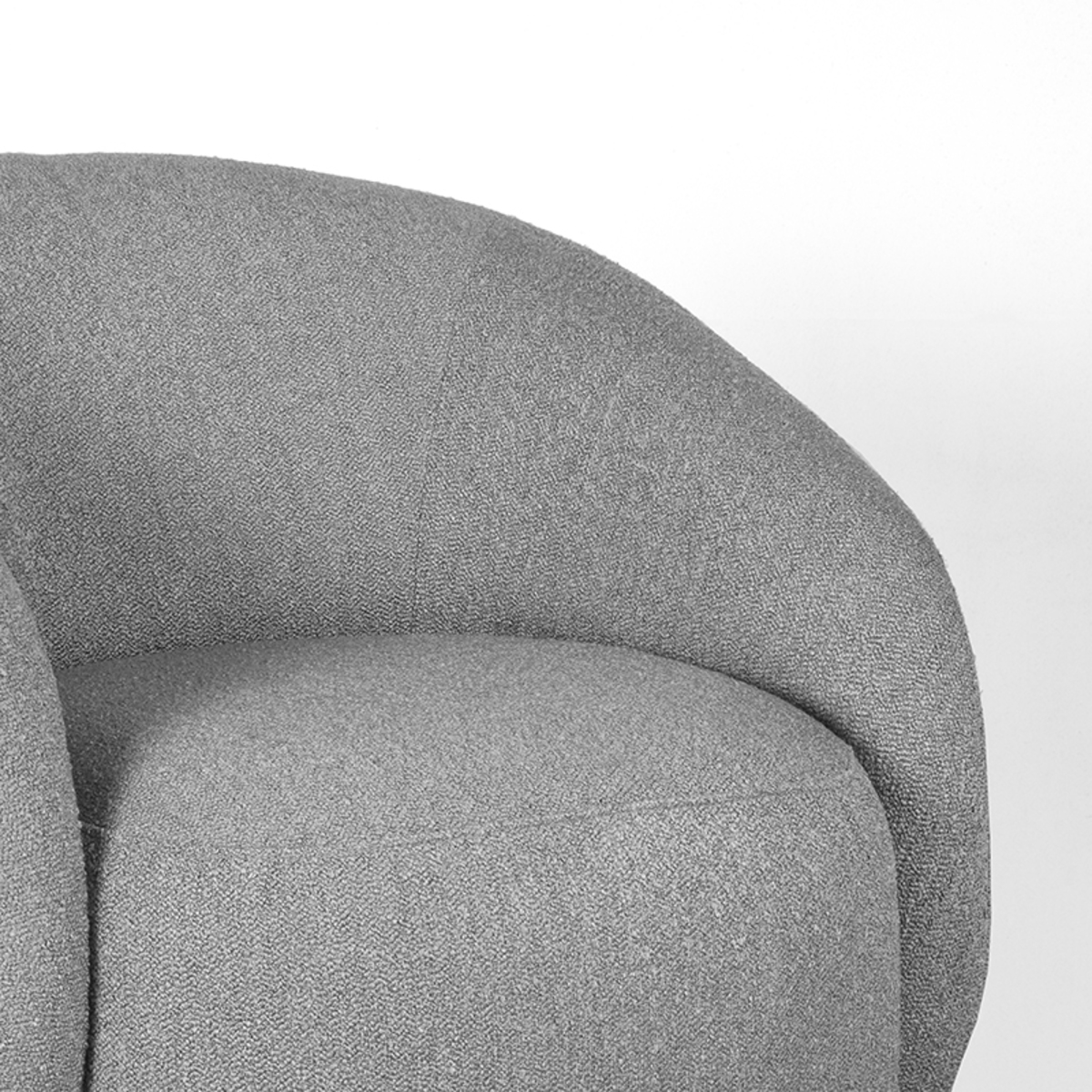 LABEL51 Bank Alby - Grijs - Boucle
