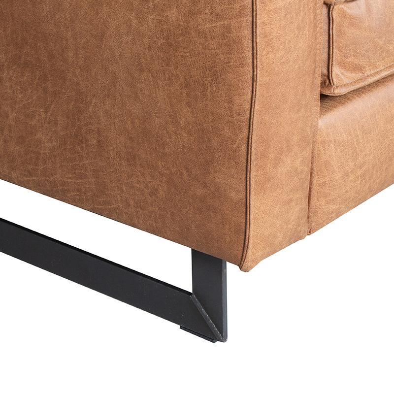 LABEL51 Bank Arezzo - Cognac - Leder - 1-Zits