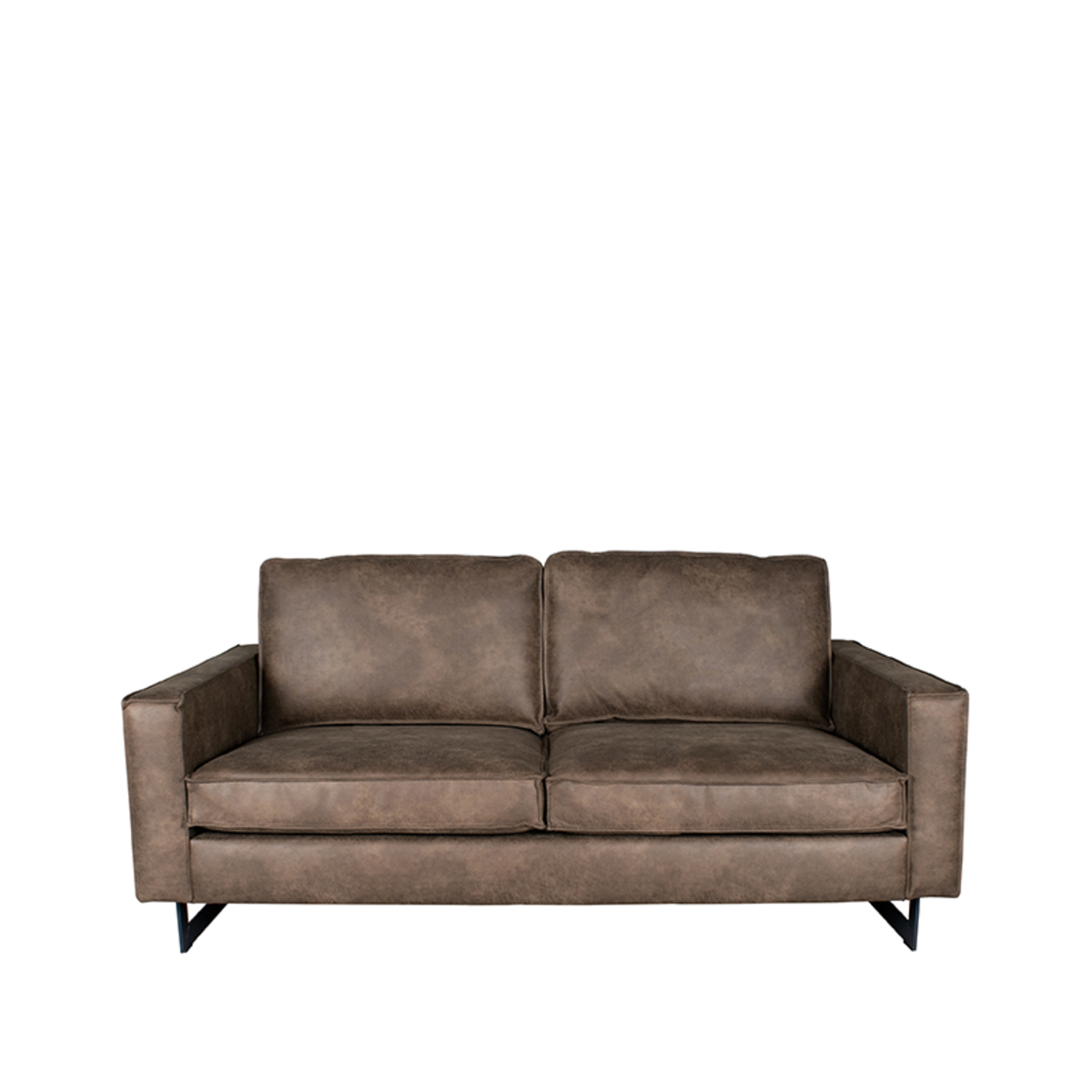 LABEL51 Bank Arezzo - Taupe - Microfiber - 2-Zits
