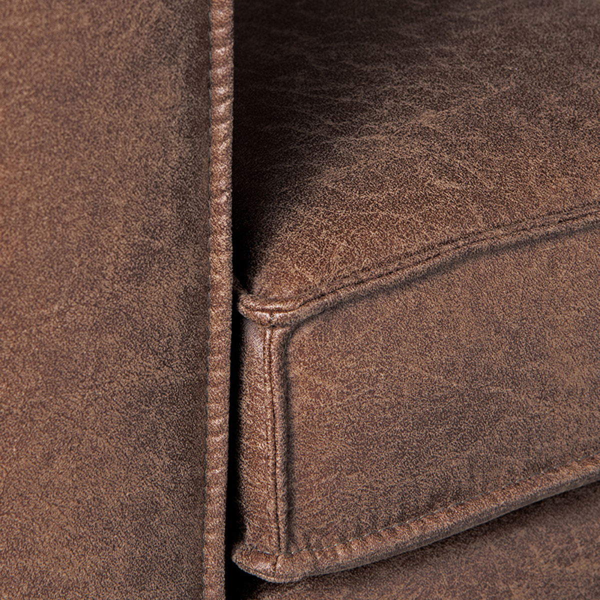 LABEL51 Hoekbank Arezzo - Bruin - Microfiber - 2-Zits + Hoek + 2-Zits