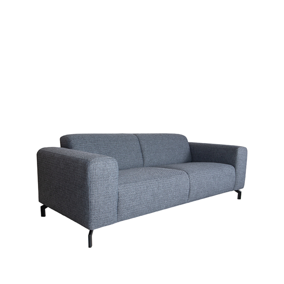 LABEL51 Bank Fano - Antraciet - Texture - 2-zits