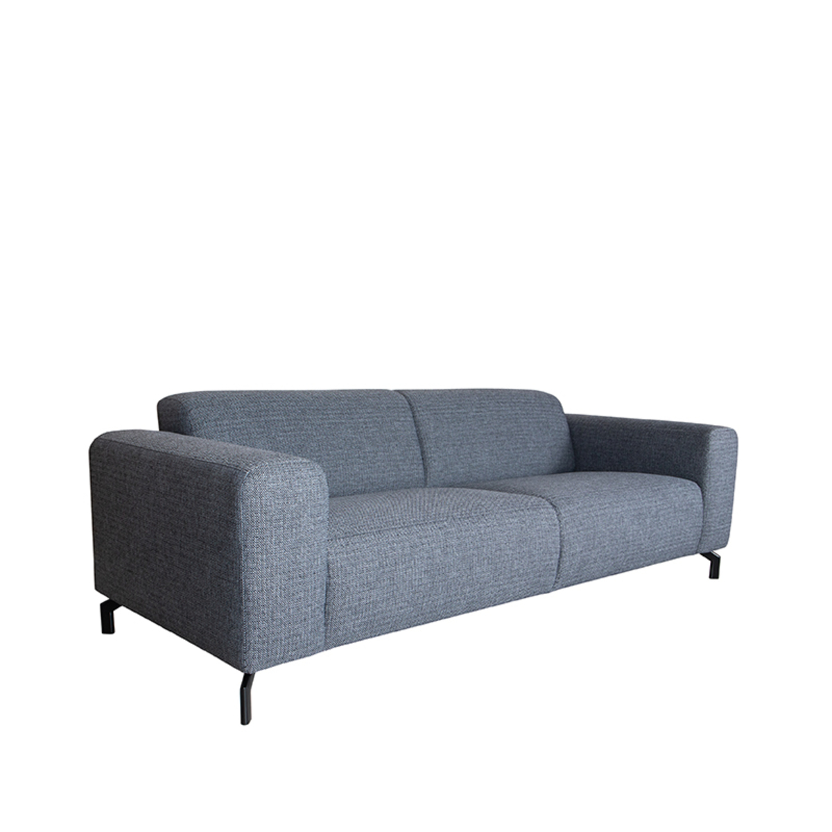 LABEL51 Bank Fano - Antraciet - Texture - 3-Zits