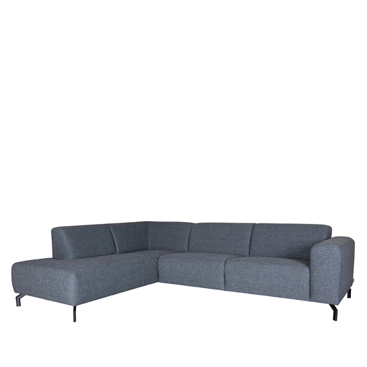 LABEL51 Bank Fano - Antraciet - Texture - Ottomane + 2,5-Zits