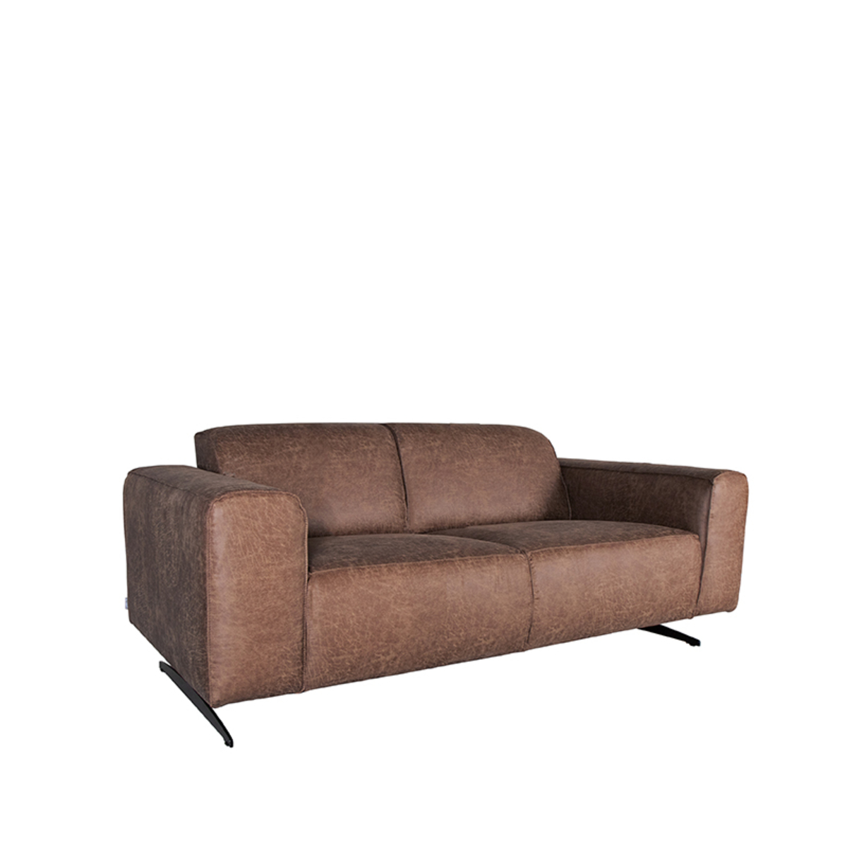 LABEL51 Bank Modena - Bruin - Microfiber - 2-Zits