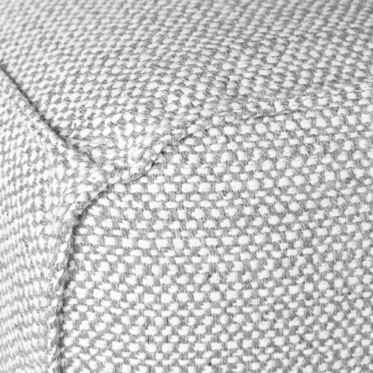 LABEL51 Bank Modena - Grijs - Texture - 2,5-Zits + Ottomane