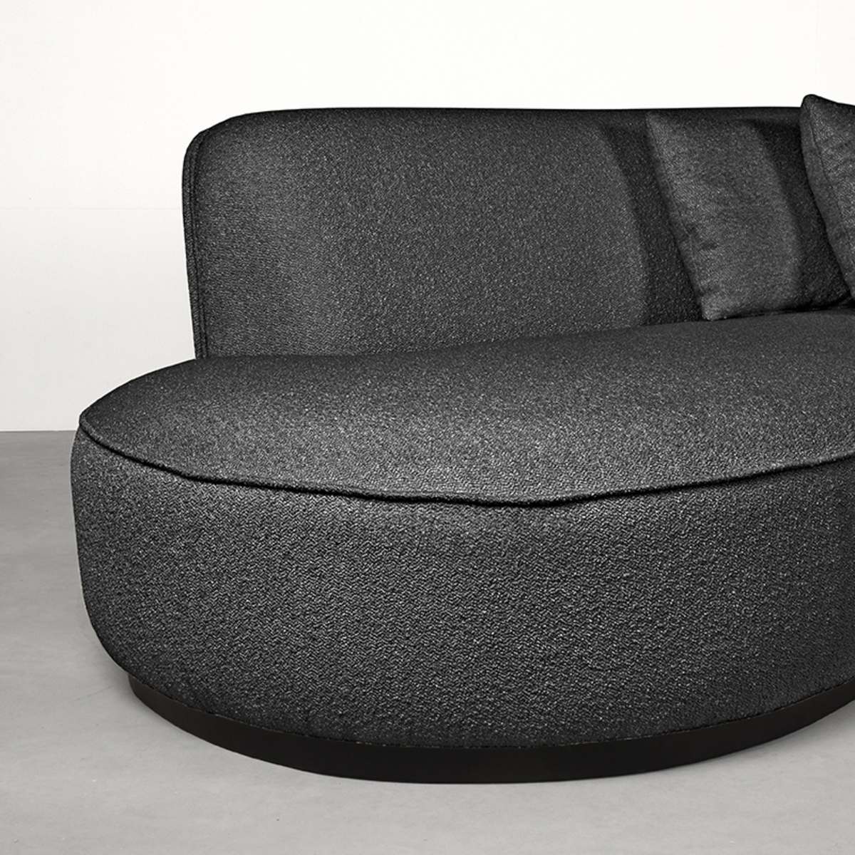 LABEL51 Bank Mori - Antraciet - Boucle
