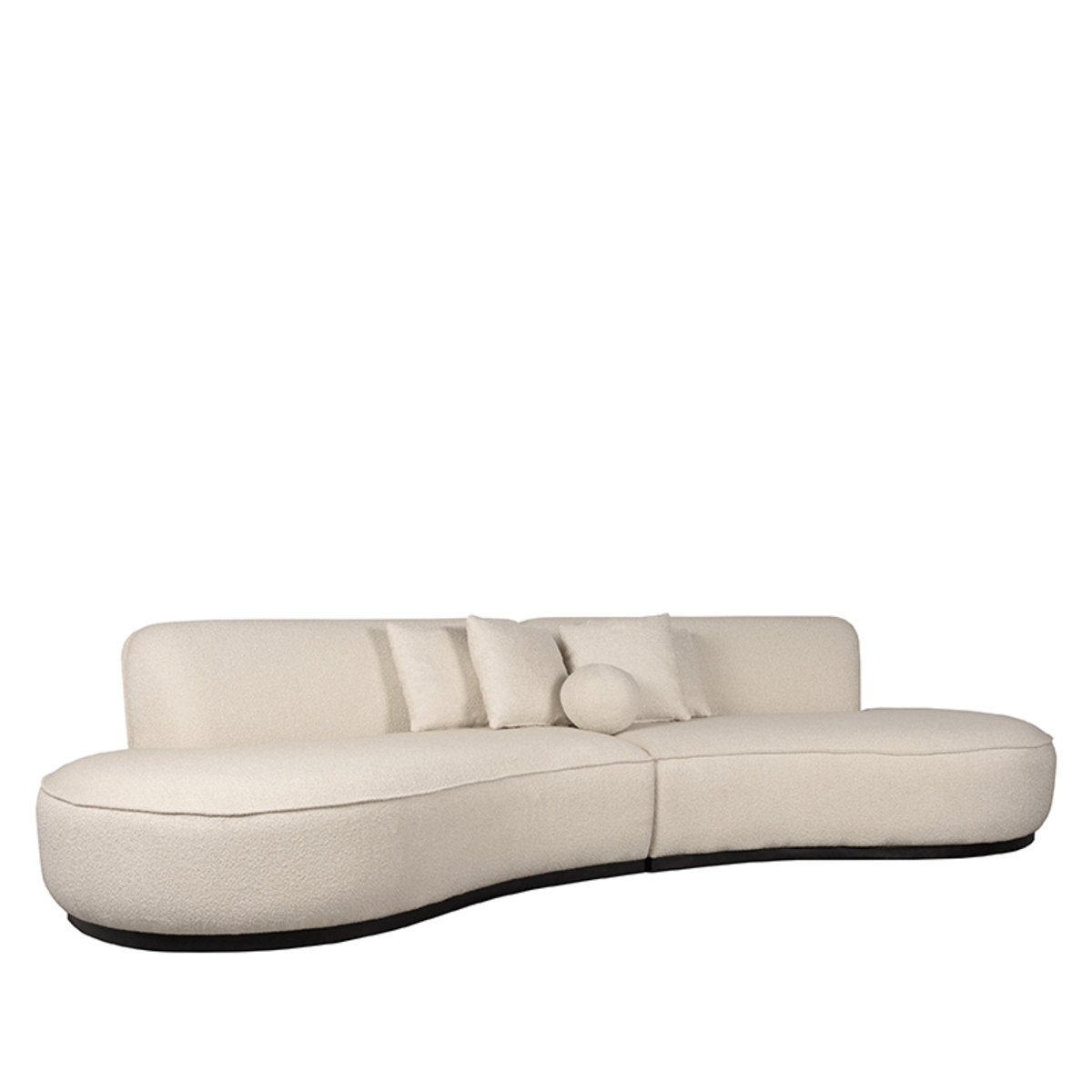 LABEL51 Bank Mori - Beige - Boucle - 4-Zits