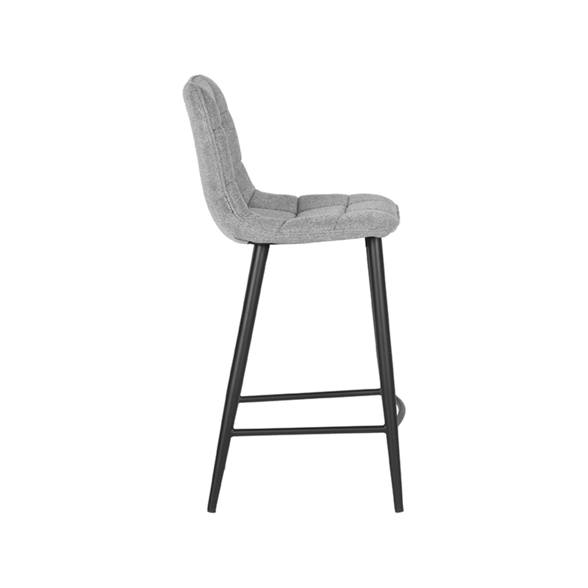 LABEL51 Barkruk Jelt - Zinc - Weave - Zithoogte 65