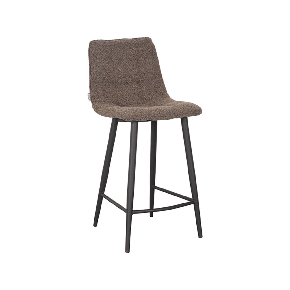 LABEL51 Barkruk Jelt - Bruin - Boucle - Zithoogte 65