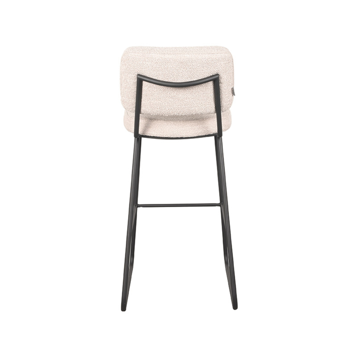 LABEL51 Barkruk Noah - Naturel - Boucle - Zithoogte 78