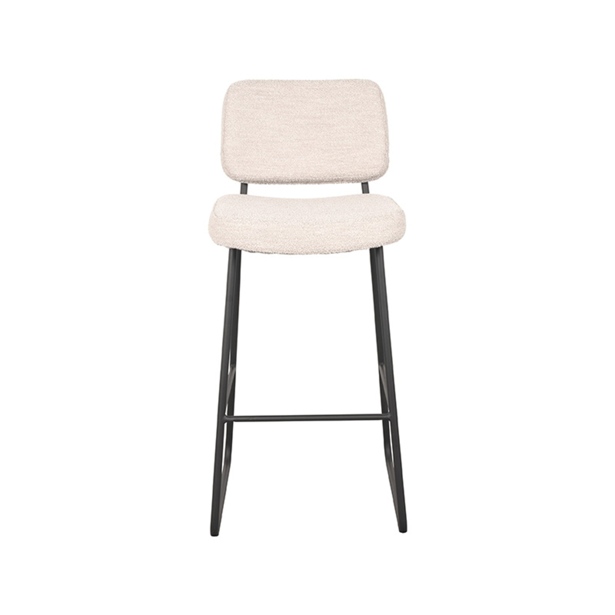 LABEL51 Barkruk Noah - Naturel - Boucle - Zithoogte 78