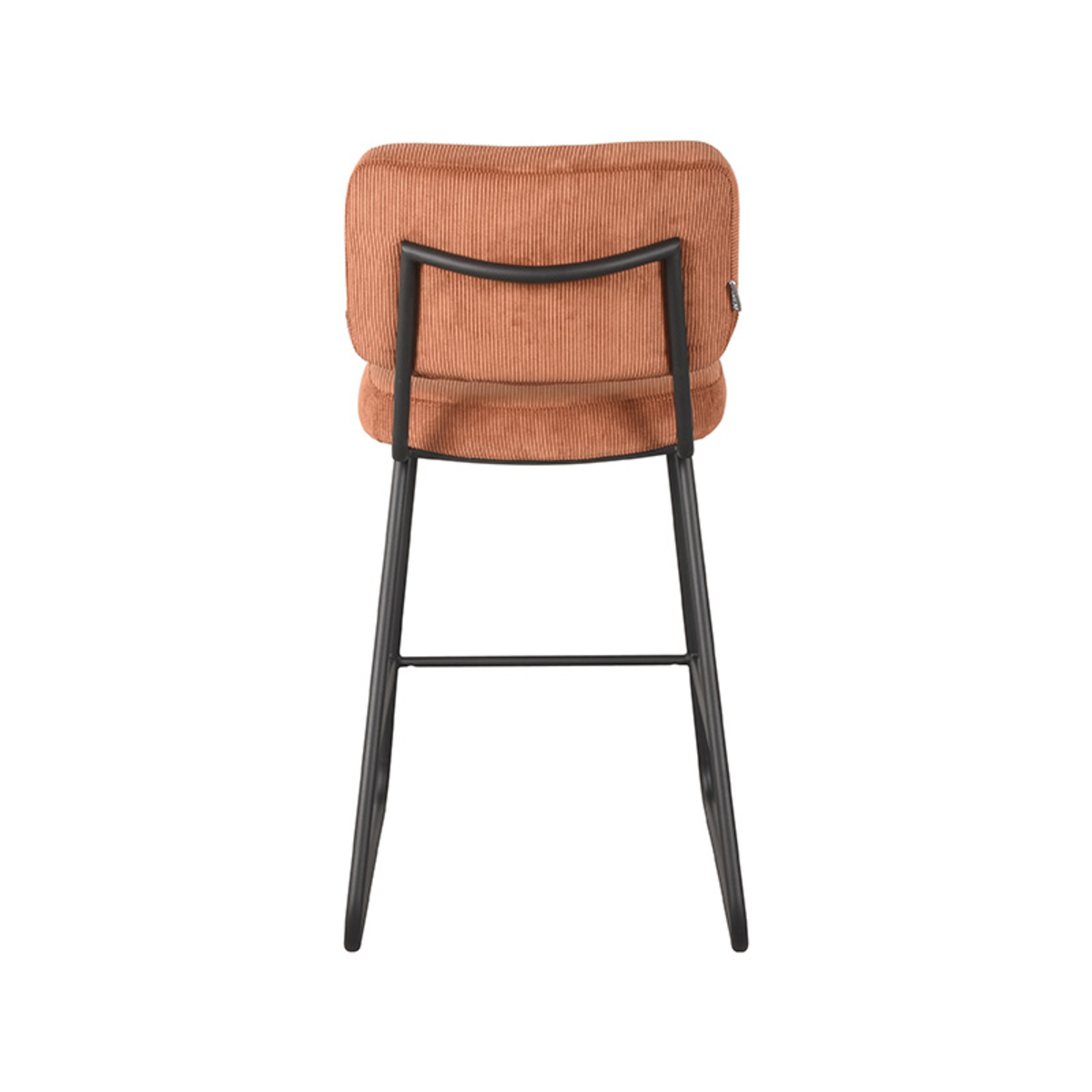 LABEL51 Barkruk Noah - Rust - Ribcord - Zithoogte 65