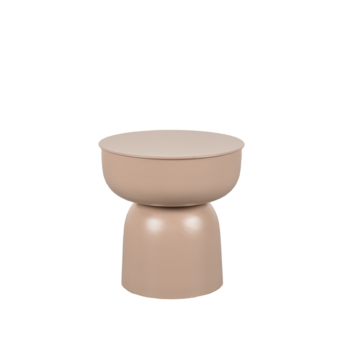 Bijzettafel Pax - Coffee - Metaal - 35 cm - LABEL51