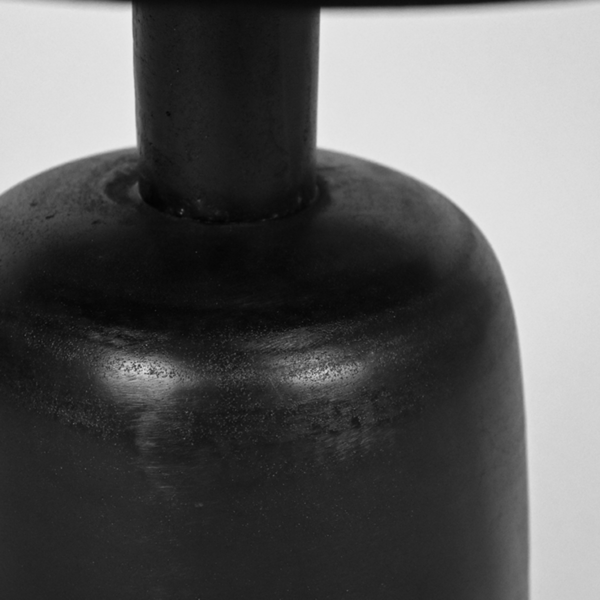 LABEL51 Bijzettafel Wink - Zwart - Metaal