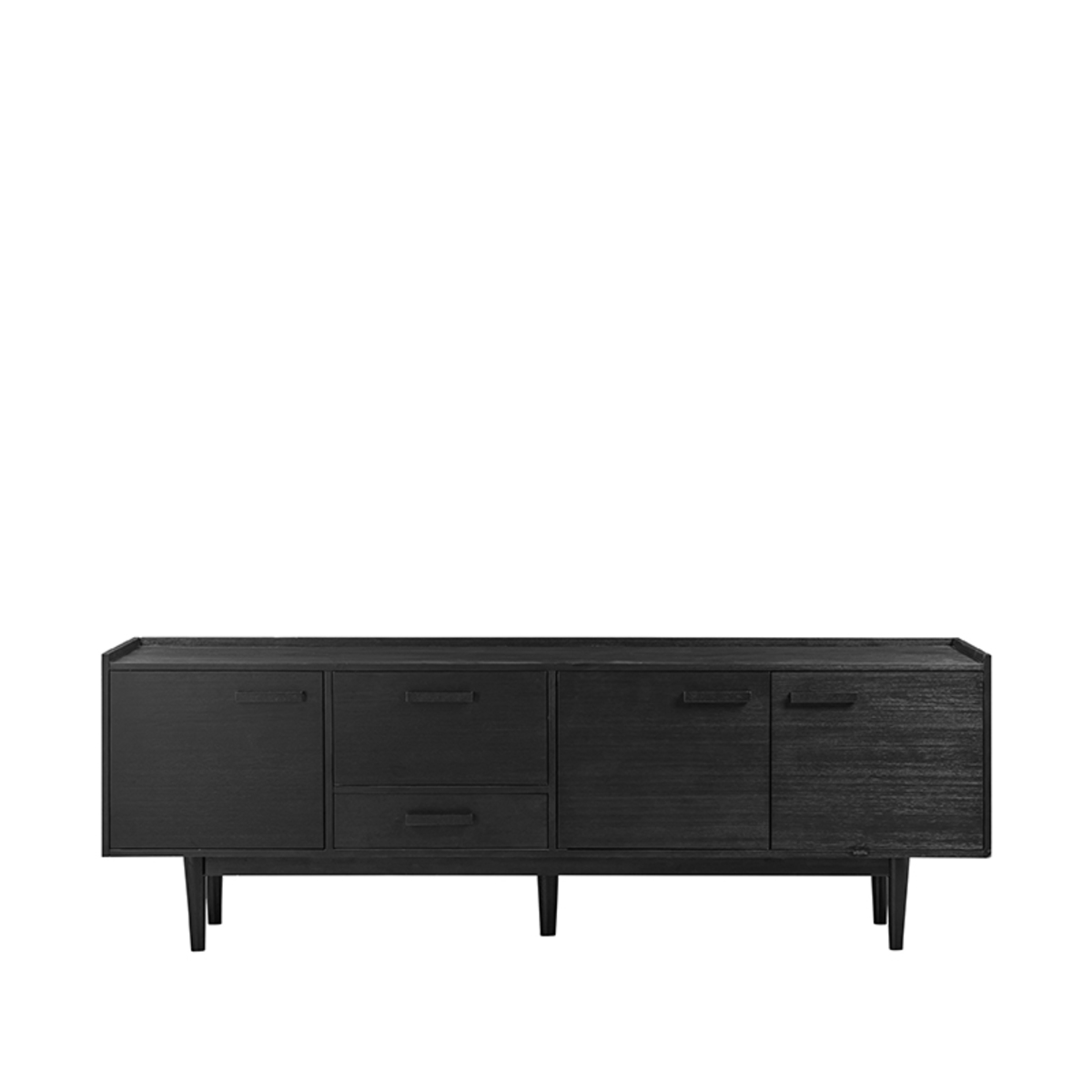 LABEL51 Dressoir Cali - Zwart - Acaciahout