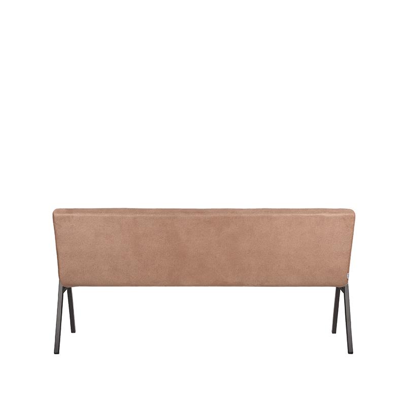 LABEL51 Eetkamerbank Matz - Stone - Microfiber - 175 cm