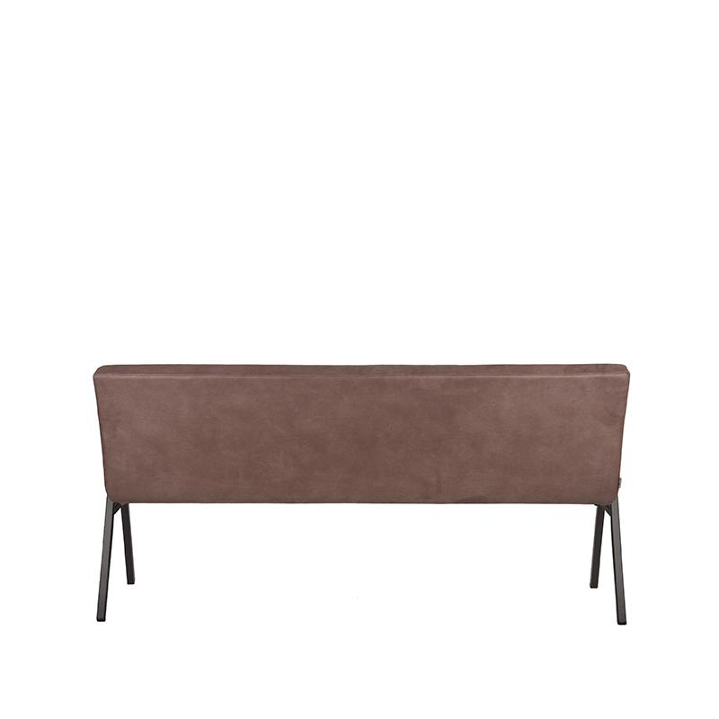 LABEL51 Eetkamerbank Matz - Truffel grijs - Microfiber - 175 cm