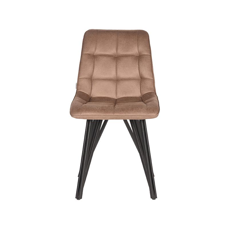 LABEL51 Eetkamerstoel Boaz - Stone - Microfiber