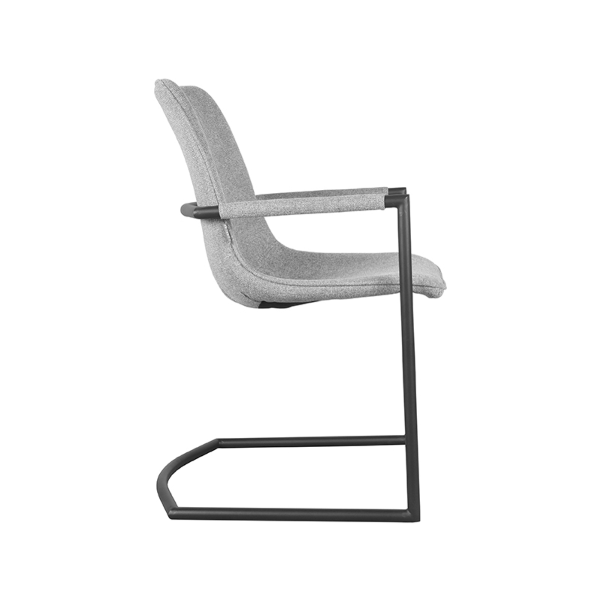 LABEL51 Eetkamerstoel Bono - Zinc - Weave