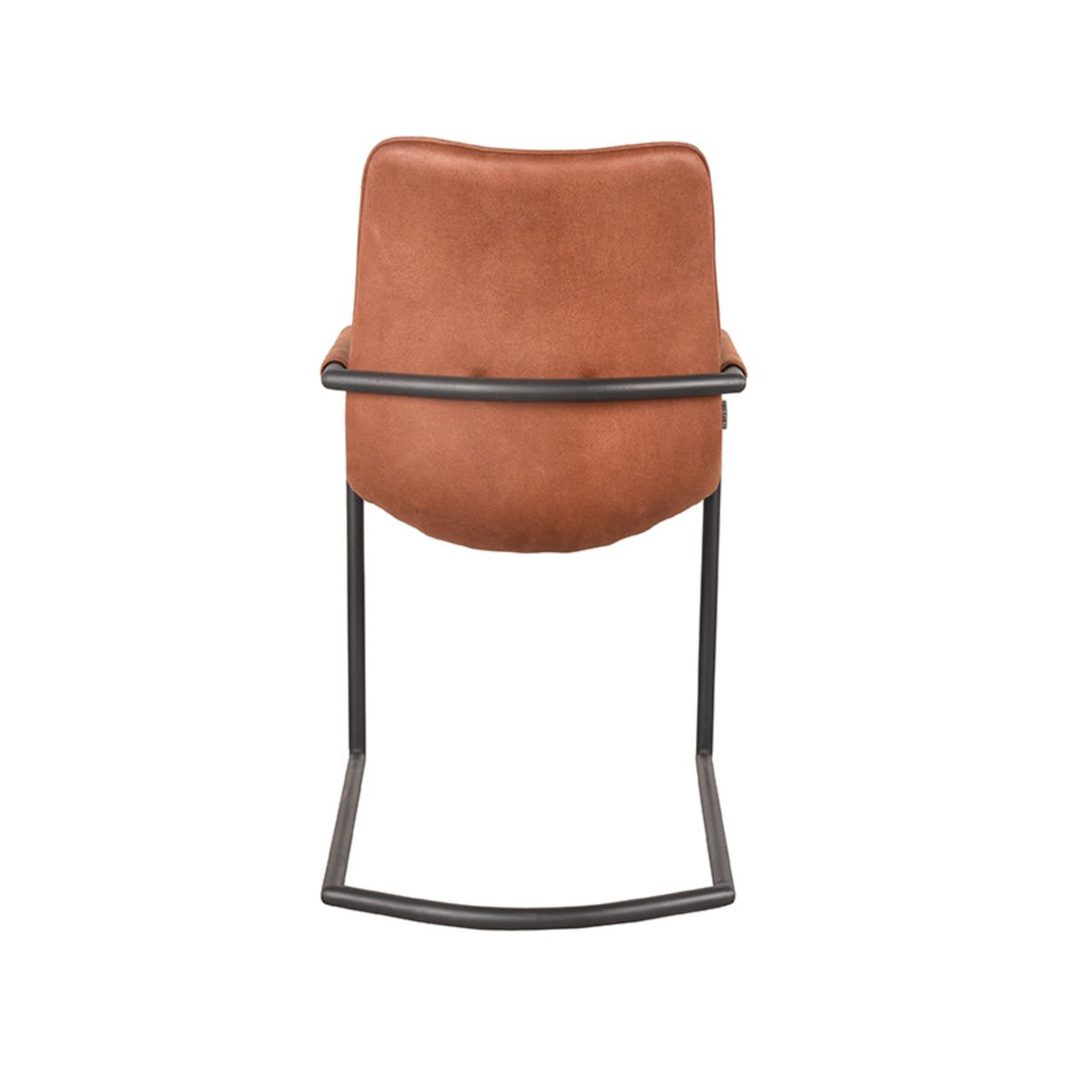 LABEL51 Eetkamerstoel Boyd - Cognac - Microfiber