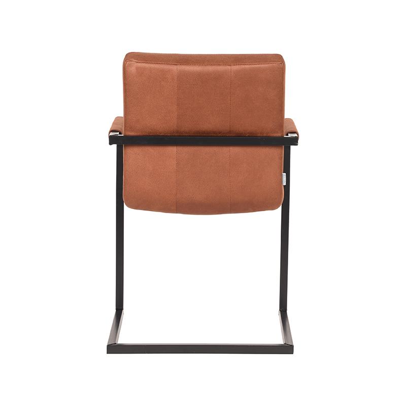 LABEL51 Eetkamerstoel Denmark - Cognac - Microfiber