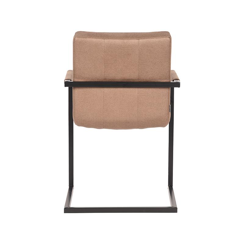 LABEL51 Eetkamerstoel Denmark - Stone - Microfiber