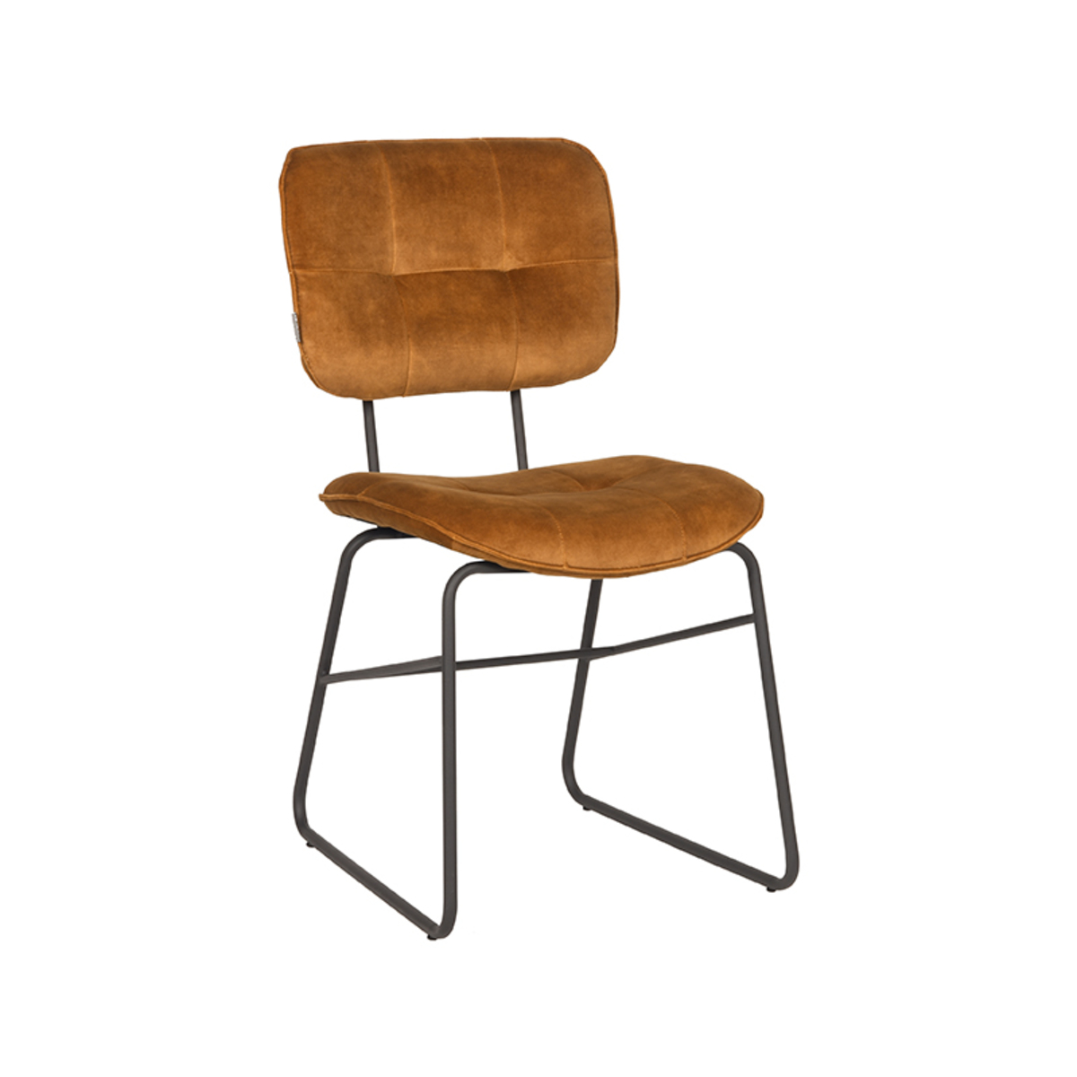 Eetkamerstoel - Velours Oker - LABEL51 Dez
