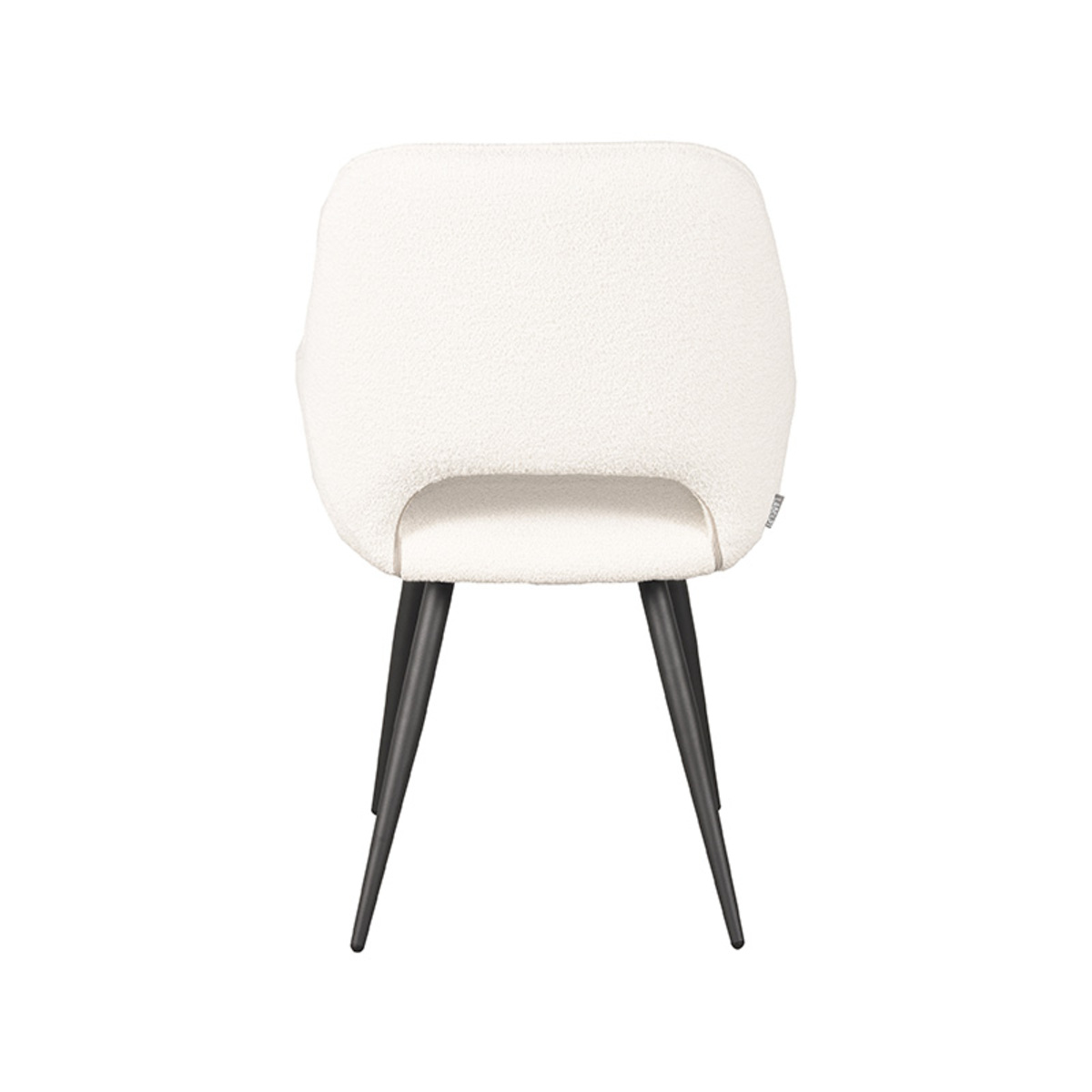 LABEL51 Eetkamerstoel Fer - Ivory - Boucle