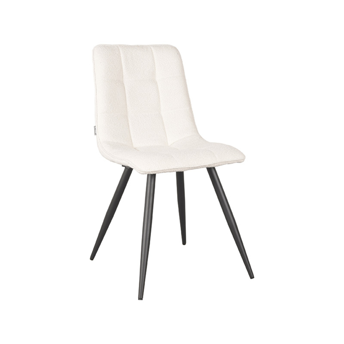 LABEL51 Eetkamerstoel Jelt - Ivory - Boucle
