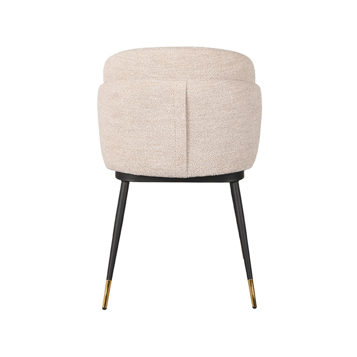 LABEL51 Eetkamerstoel Loed - Naturel - Boucle