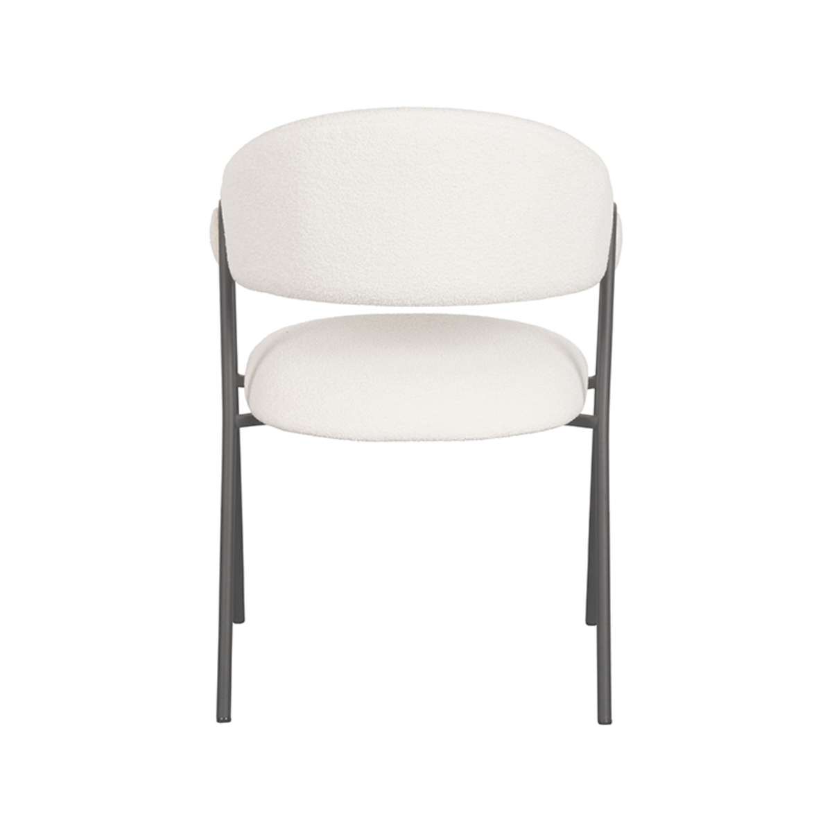 LABEL51 Eetkamerstoel Lowen - Ivory - Boucle