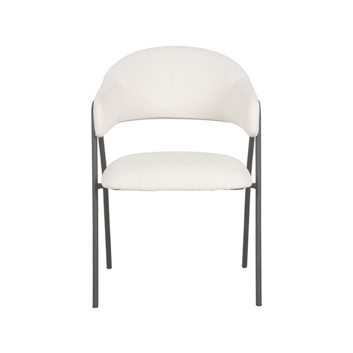 LABEL51 Eetkamerstoel Lowen - Ivory - Boucle