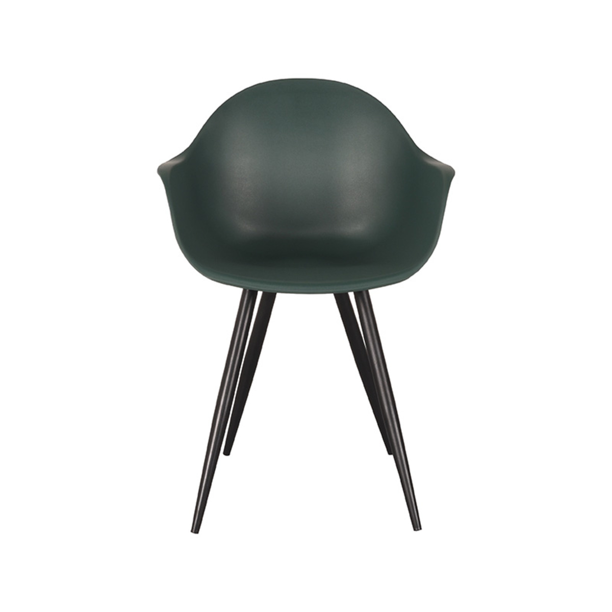 LABEL51 Eetkamerstoel Luca - Groen - Kunststof