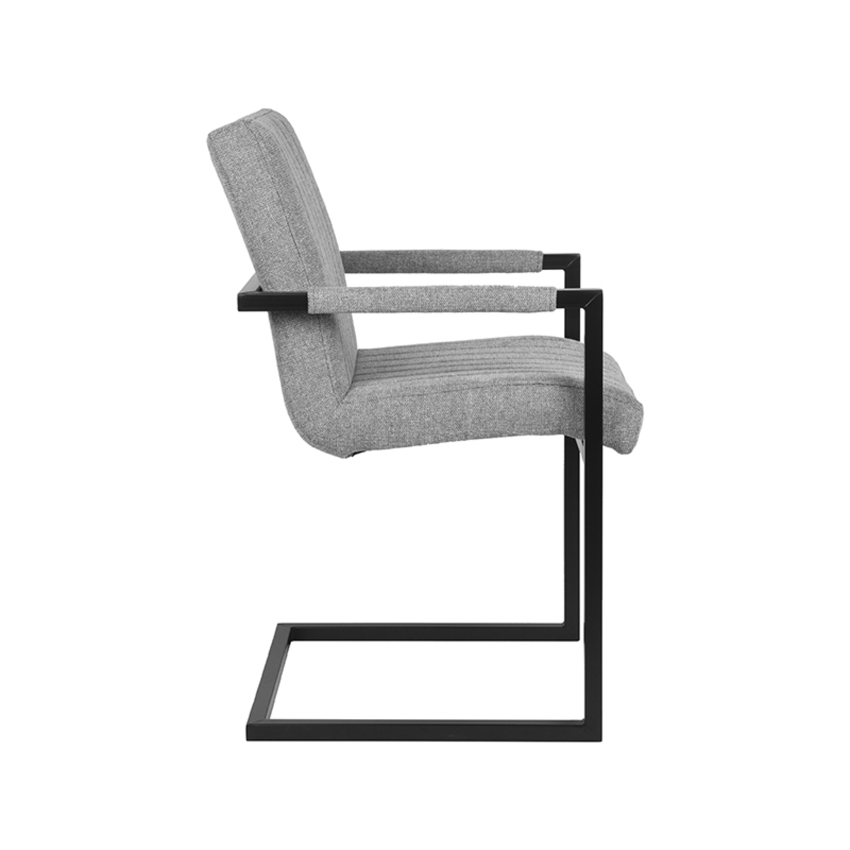 LABEL51 Eetkamerstoel Milo - Zinc - Weave