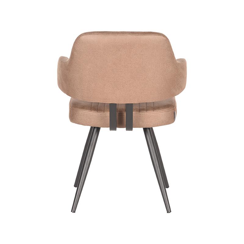 LABEL51 Eetkamerstoel Olav - Stone - Microfiber