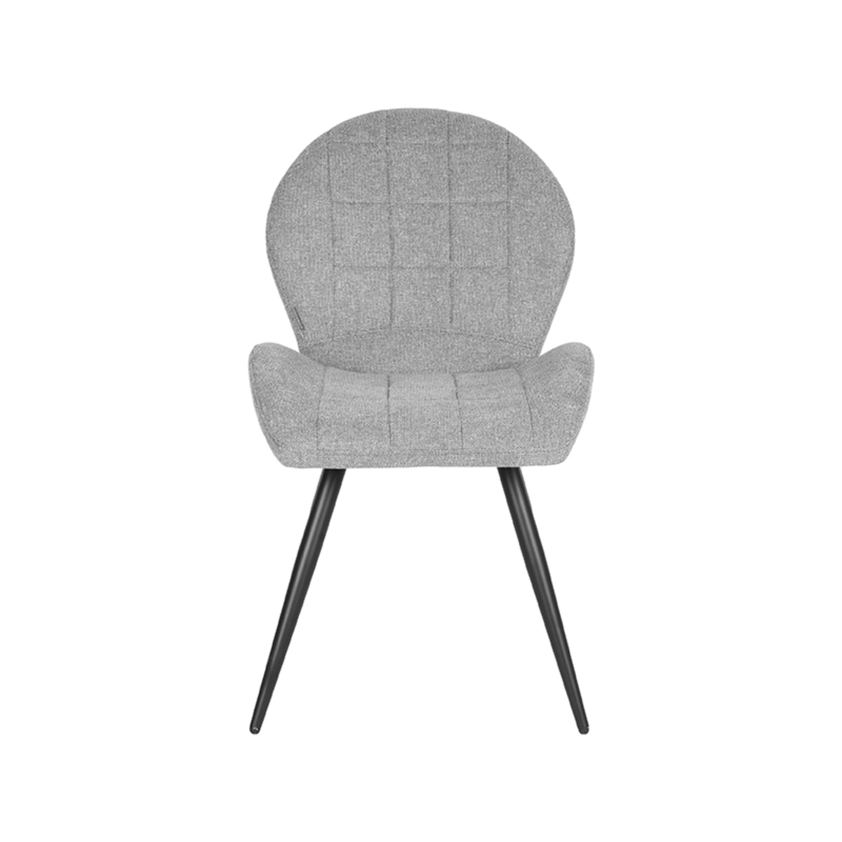 LABEL51 Eetkamerstoel Sil - Zinc - Weave