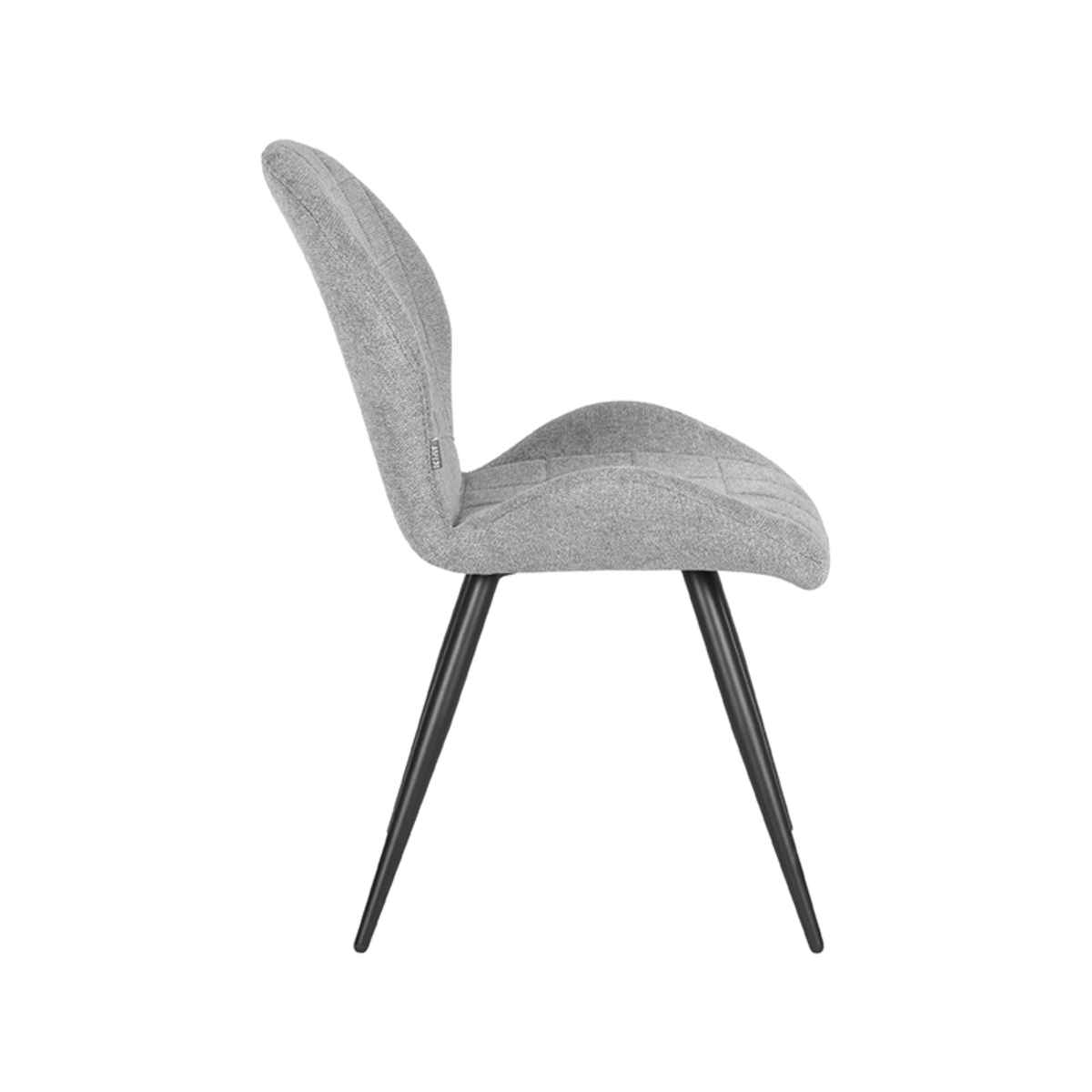 LABEL51 Eetkamerstoel Sil - Zinc - Weave
