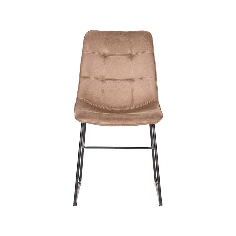 LABEL51 Eetkamerstoel Slim - Stone - Microfiber