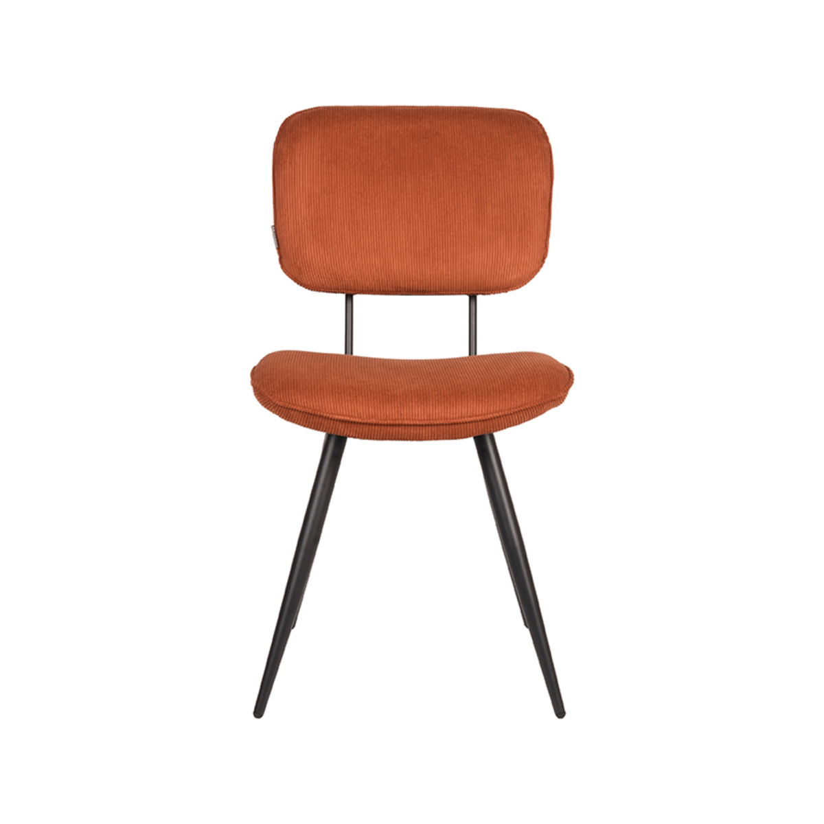 LABEL51 Eetkamerstoel Vic - Rust - Ribcord