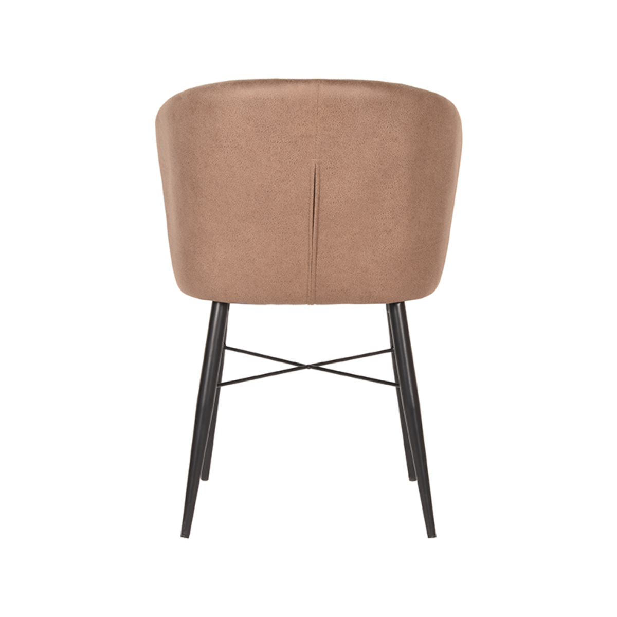 LABEL51 Eetkamerstoel Wave - Stone - Microfiber