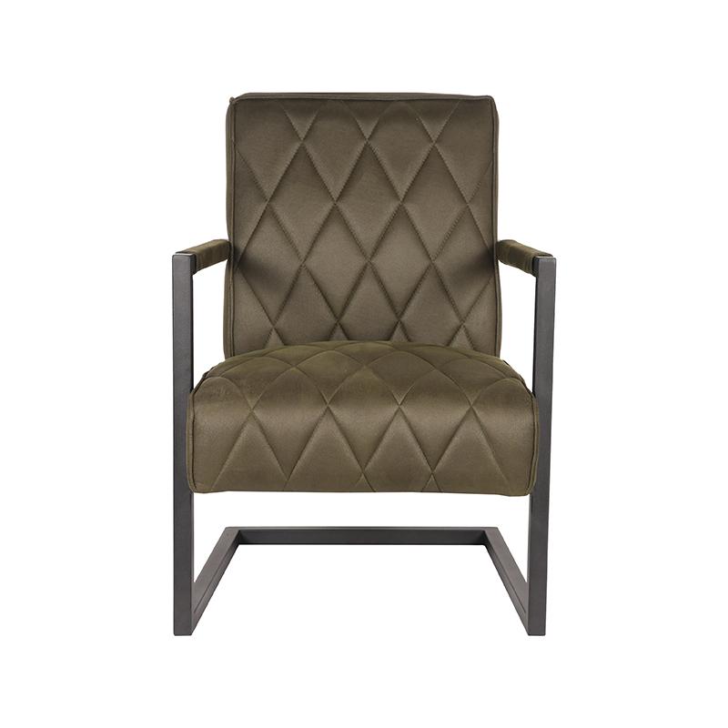 LABEL51 Fauteuil Denmark - Army green - Microfiber