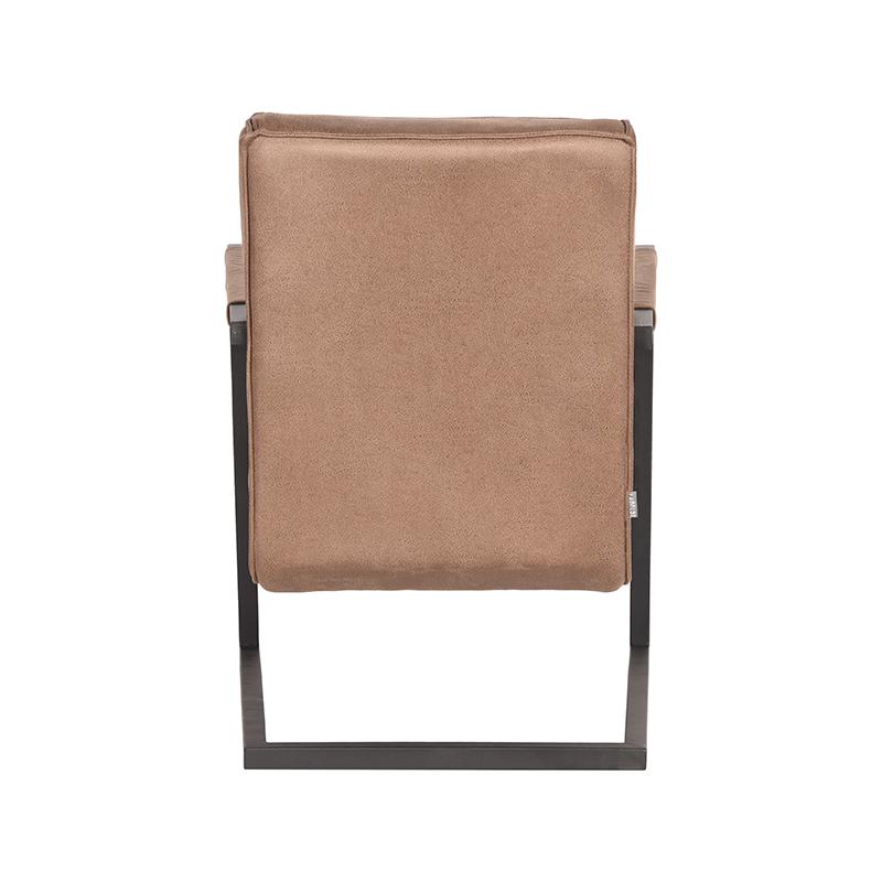 LABEL51 Fauteuil Denmark - Stone - Microfiber