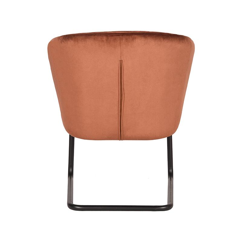 LABEL51 Fauteuil Flow - Rust - Fluweel